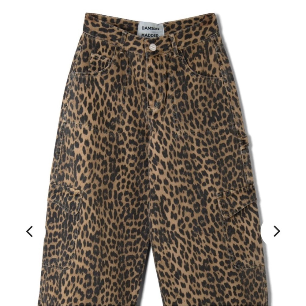 SOLD ON EBAY Damson Madder Dion Leopard Cargo Jeans - Picture 4 of 9